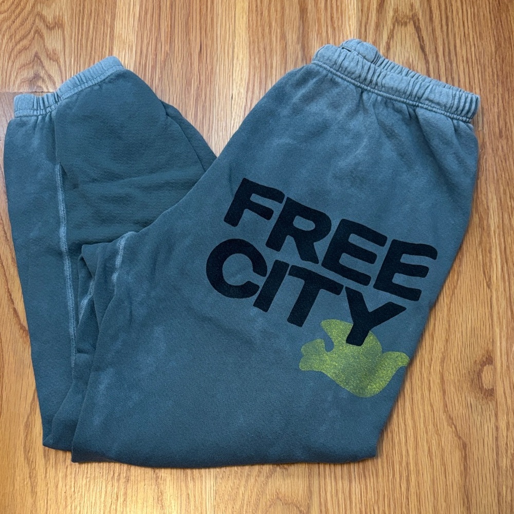 Free City Lets Go OG SuperVintage Texas Storm Sweatpants